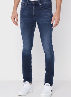 Buy Simon Skinny Jeans Dark Blue in UAE