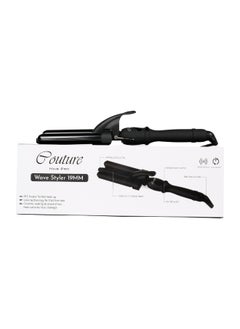 اشتري 3 Barrel Ceramic Styler Waver For Beach - Premium Saloon Quality, 19Mm في الامارات