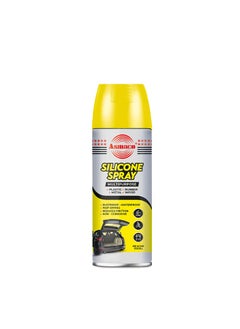 Buy asmaco silicone spray 400ml ala purpose  wood ,plastic ,metal rubber   400ml in UAE