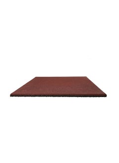 Buy 4-Piece Rubber Tile Set Red 51.2 x 7 x 55.4 cm CSP-RT-004 in Saudi Arabia