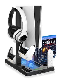 Buy COOLBABY Vertical Stand with Cooling Fan for PS5 Console and PS5 Digital Edition  PS5 Dualsense Charging Station in UAE