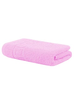 Buy Solid Pink 100% Cotton Hand Towel Gym Towel Face Towel 40X70 CM 1Pcs in UAE