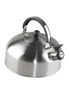 Buy Whistling Tea Kettle Light Weight Size 1.5 Liter Silver in Saudi Arabia