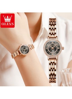 اشتري Watches for Women Fashion Stainless Steel Water Resistant Watch Gold 5508 في الامارات