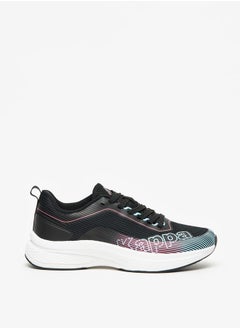 Buy Women's Logo Print Sports Shoes with Lace-Up Closure in Saudi Arabia