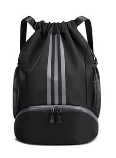 Buy Drawstring Backpack Drawstring Bag Gym Sack String Bag Men Women Basketball Bag Bundle Pocket Drawstring Backpack Student School Bag Football Bag Storage Bag Large Capacity Fitness in UAE