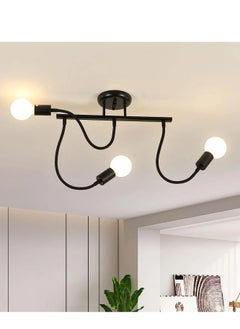 اشتري 3 Lamp Vintage Ceiling Light for Kitchen Dining Room في الامارات