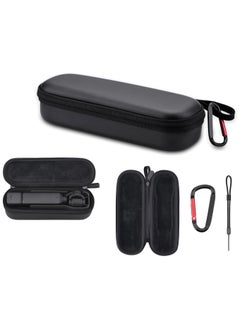 اشتري Carrying Case for DJI Osmo Pocket 3, Portable PU Leather Storage Case Protective Bag for DJI Osmo Pocket 3 Accessories (Black) في السعودية