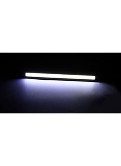 Buy TASWK 4Pcs 12V 17CM Waterproof LED Flip Chips COB DRL Car Daytime Running Lights Stripe (White) in Egypt