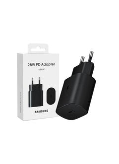 Buy 25W PD USB-C Super Fast Charging Travel Adapter (EU Plug) Black in Egypt