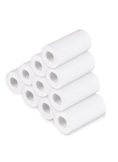 Buy Thermal Paper Roll 57*30mm Printing Paper for Label Printer Kids Instant Camera Refill Print Paper, Pack of 10 Rolls in Saudi Arabia