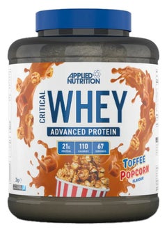 Buy Critical Whey Advanced Protein, Toffee Popcorn Flavour, 2 Kg in UAE