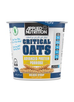 اشتري Applied Nutrition Critical Oats, Golden Syrup 60gm في الامارات