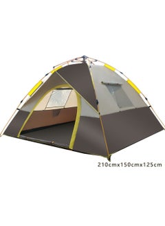 Buy Fully Automatic Outdoor 3-4 People Single-layer Thickened Rain-proof Camping Beach Camping Field Tent in Saudi Arabia