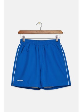 اشتري Kids Boy Brand Logo Drawstring Board Shorts, Blue في الامارات