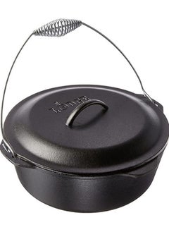 Buy Seasoned Cast Iron Dutch Oven 8.52 Litre in UAE