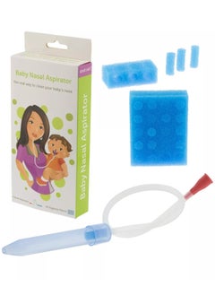 اشتري Baby Nasal Aspirator the Snotsucker with 24 Extra Hygiene Filters Newborn Baby Cleans Snot and Anti-reflux Nasal Congestion في السعودية