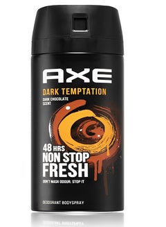 Buy Dark Temptation Deodorant Body Spray For 48 Hours Non Stop Fresh 150ml in Saudi Arabia
