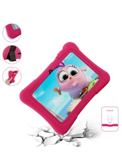 Buy 7 Inch Kids Tablet Quad Core Android 10 32GB WiFi Bluetooth Educational Software Installed in UAE