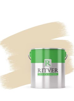 اشتري Ritver Water Based Wall Paint Emulsion 3.6L Desert Beige RP-108 في الامارات