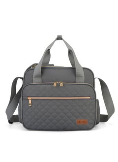 Buy Multifunctional Mother Baby Diaper Bag Grey Color in Saudi Arabia