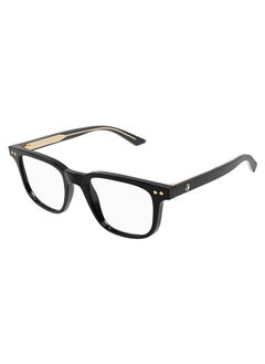 Buy Men's Rectangle Eyeglass Frame - MB0256O 001 51 - Lens Size: 51 Mm in UAE