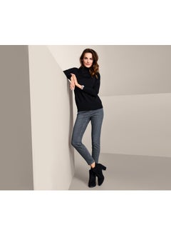 اشتري Women Pull On Jeans, Grey في الامارات