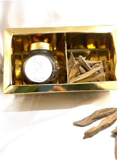 Buy Omani frankincense irrigated with the smell of oud with an ounce of incense, clementine malino in Saudi Arabia