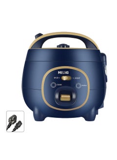 Buy MELING Mini Rice Cooker 1.8L Electric Automatic Rice Soup Cooker 300W for 1-2 people Blue in UAE