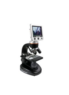 اشتري – LCD Digital Microscope II – Biological Microscope with a Built-In 5MP Digital Camera – Adjustable Mechanical Stage –Carrying Case and 1GB Micro SD Card في الامارات