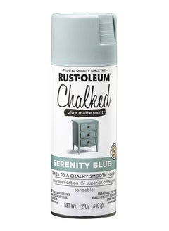 اشتري Spray Paint Specialty Ultra Matte Chalked Serenity Blue 12oz في الامارات