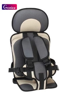 Buy Child Safety Seat Simple Car Portable Seat Belt, Foldable Car Seat Booster Seat for Car Protection 35*60*90CM in UAE