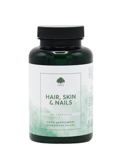 اشتري Hair Skin & Nails 120 Capsules High Strength Vegan & Kosher Approved في الامارات