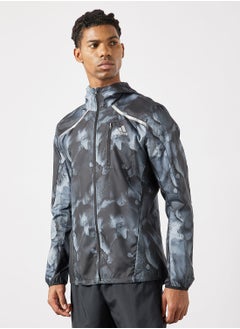 Buy Marathon Fast Graphic Running Jacket in UAE