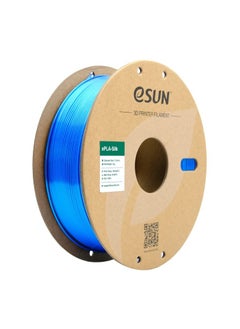 Buy eSUN Silk PLA 3D Printer Filament, Dimensional Accuracy +/- 0.05 mm, 1 kg Spool, 1.75 mm, Blue in UAE