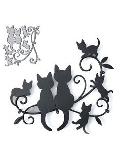 Buy Cutting Dies for Card Making, Funny Cats Cutting Dies, Cut Stencils for DIY Scrapbooking Photo Album Decorative, Metal Embossing Cut Stencils, for DIY Embossing Card Making in UAE