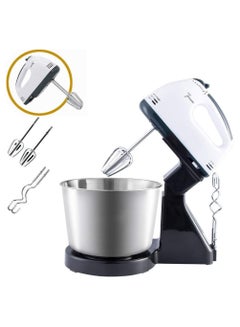 Buy Hand Mixer With Bowl 100 W CYHM-3343 Black/Silver in UAE
