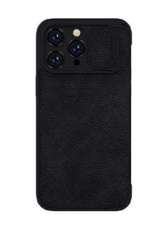 Buy Nillkin Qin Pro Leather Case Apple iPhone14 Pro 6.1 2022-Black in UAE