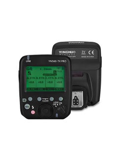 Buy YN560-TX PRO 2.4G On-camera Flash Trigger Speedlite Wireless Transmitter with LCD Screen Replacement for Canon DSLR Camera in Saudi Arabia