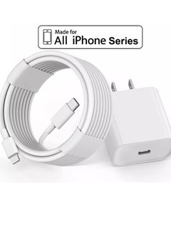 Buy Original USB-C Fast Charger For iPhone 15 14 13 12 11 Pro Max XS 8 Type C Cable in Egypt