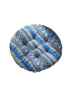 Buy Comfortable Home Office Cotton Linen Breathable Round Chair Cushion in UAE