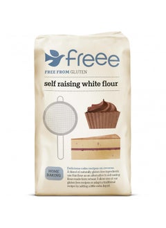 اشتري freee Gluten Free Self Raising White Flour | All Purpose Flour | for Cakes, Muffins & Pancakes Baking | Imported from UK | Baking Foods | 35.27 Oz (1kg) في الامارات