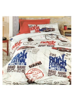 Buy stick Bed sheet Cotton 4 pieces size 180 x 200 cm Model 172 from Family Bed in Egypt