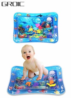 Buy Inflatable Tummy Time Mat Play Mat Premium Baby Water Mat for Infants Toddlers is Neutral Funny Play Activity Center for Stimulation Growth Sensory Development as Baby Girl Boy Toys in UAE