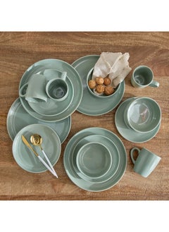 Buy Glossy 16-Piece Dinner Set 27.5 x 3 x 27.5 cm in UAE