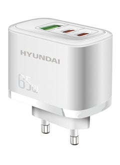 Buy Hyundai HD106W CHARGER 65W-2PD White in Egypt