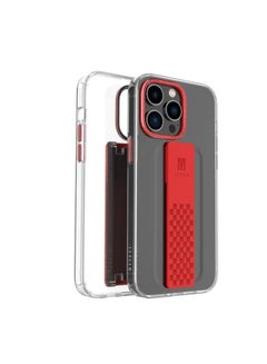 Buy Levelo Graphia iPhone 14 Pro IMD Clear Case - Red in UAE