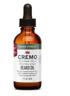 Buy Beard Oil, Revitalizing Cedar Forest, 1 fl oz - Restore Natural Moisture and Soften Your Beard To Help Relieve Beard Itch in UAE