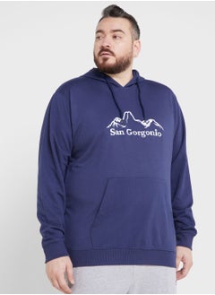 اشتري Plus Size Graphic Hoodie في الامارات