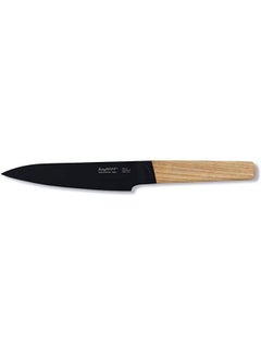 Buy BergHOFF Ron 13cm Titanium Ceramic Non-Stick Coated Utility Knife, Stainless Steel, Black, 13 x 6 x 3 cm in Egypt